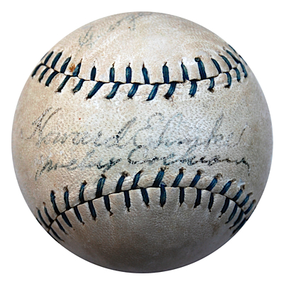 Mickey Cochrane & Others Autographed Baseball (JSA)