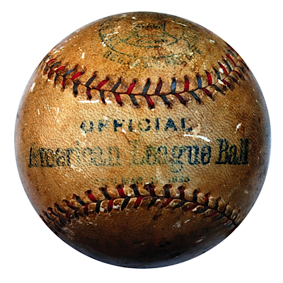Herb Pennock, Aaron Ward & Others Autographed Baseball (JSA)