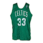 Circa 1991 Larry Bird Boston Celtics Reversible Warm-Up Practice Jersey