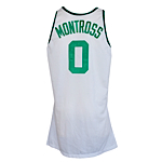 1995-1996 Eric Montross Boston Celtics Game-Used Home Jersey
