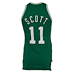 Mid 1970s Charlie Scott Boston Celtics Game-Used Road Jersey 