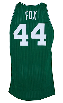 1995-1996 Rick Fox Boston Celtics Game-Used Road Jersey