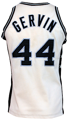 Circa 1978 George "Iceman" Gervin San Antonio Spurs Game-Used Home Jersey