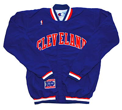 1991-1992 Larry Nance Cleveland Cavaliers Warm-Up Jacket