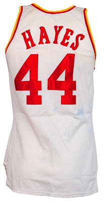 1981-1982 Elvin Hayes Houston Rockets Game-Used Home Jersey