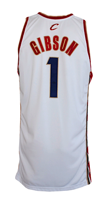 2006-2007 Daniel “Boobie” Gibson Rookie Cleveland Cavaliers Game-Used Home Jersey