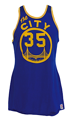 Circa 1968 Rudy LaRusso San Francisco Warriors Game-Used Road Jersey (MEARS A10)