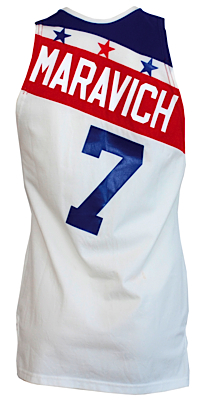 1979 "Pistol" Pete Maravich All-Star Game Game-Used Jersey