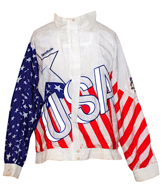 1992 Michael Jordan Olympic Dream Team Worn & Autographed Jacket (JSA) (Extremely Rare)