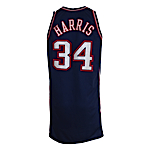 2007-2008 Devin Harris New Jersey Nets Game-Used Road Jersey