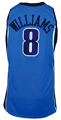 2007-2008 Deron Williams Utah Jazz Game-Used Road Alternate Jersey