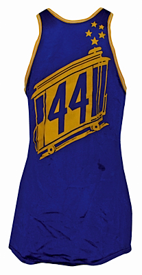 1971-1972 Ron Williams Golden State Warriors Game-Used Home Jersey & Late 1960’s Fred Hetzel Golden State Warriors Game-Used Road Jersey (2)