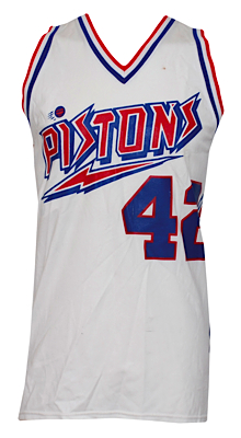 Lot of Detroit Pistons Game-Used Jerseys - Campbell, Green & Robinson (3) (MEARS LOAs)