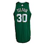 2006-2007 Sebastian Telfair Boston Celtics Game-Used Road Jersey