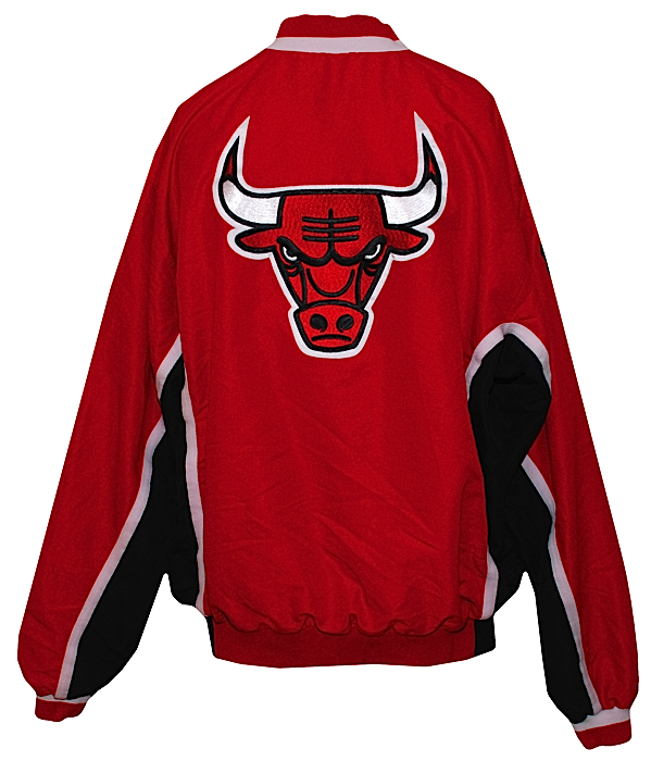 Lot Detail 1998 Ron Harper Chicago Bulls Worn Autographed Road Nba Finals Warm Up Jacket And Pants Jsa Bulls Loa 2