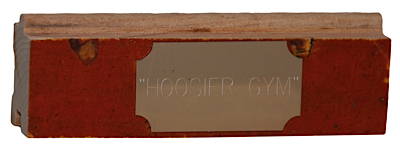 Original Pieces of the "Hoosier" Gym Floor (4)