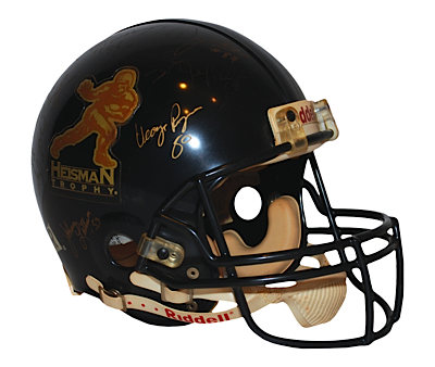 Heisman Trophy Award Winners Autographed Helmet (JSA)