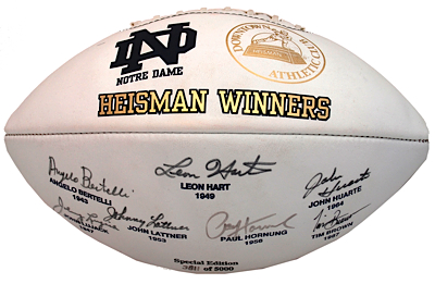 Lot of Footballs Autographed By Hall Of Famers Including Hornung and Unitas (JSA) (7)