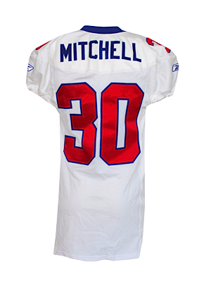 2003 Brian Mitchell NY Giants Game-Used Road Jersey