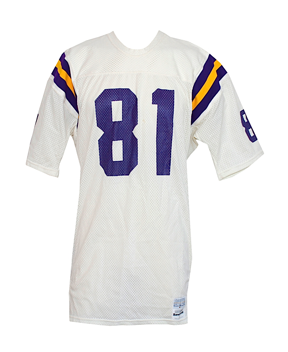 Lot Detail - Early 1980s Anthony Carter Minnesota Vikings Game-Used ...