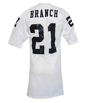 Late 1970s Cliff Branch Oakland Raiders Game-Used Road Jersey 