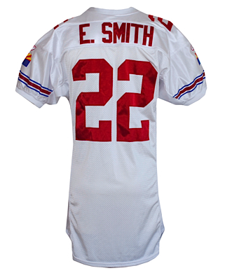 2004 Emmitt Smith Arizona Cardinals Game-Used Road Jersey