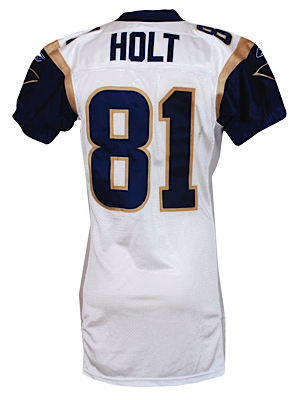 2003 Torry Holt St. Louis Rams Game-Used Road Jersey 