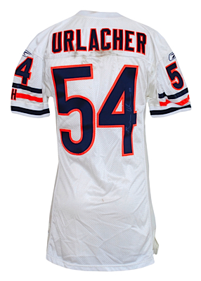 2004 Brian Urlacher Chicago Bears Game-Used & Autographed Road Jersey (JSA)