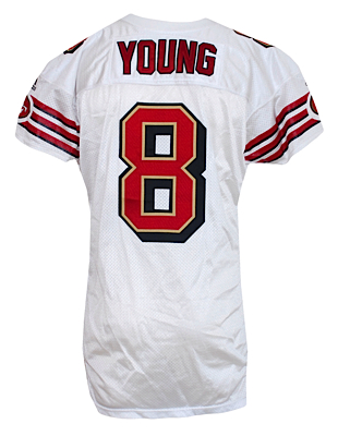 1999 Steve Young SF 49ers Game-Used Road Jersey