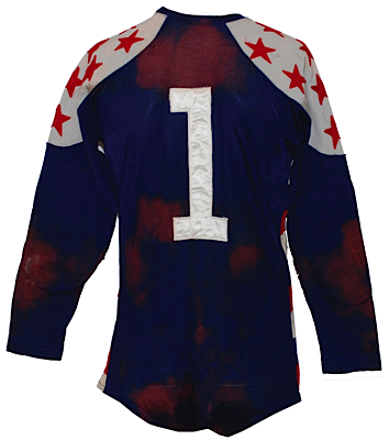 Late 1940s Full College All-Star Game-Used Uniform with Helmet
