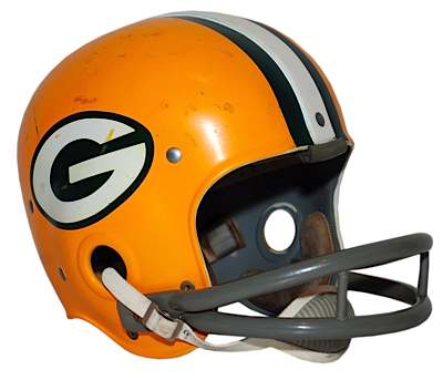 Circa 1963 Paul Hornung Green Bay Packers Game-Used Helmet