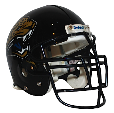 Mid 1990s Don Davey Jacksonville Jaguars Game-Used Helmet