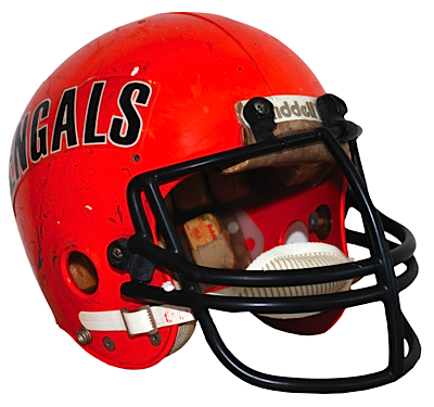 1979-1980 Jim Browner Cincinnati Bengals Game-Used Helmet 