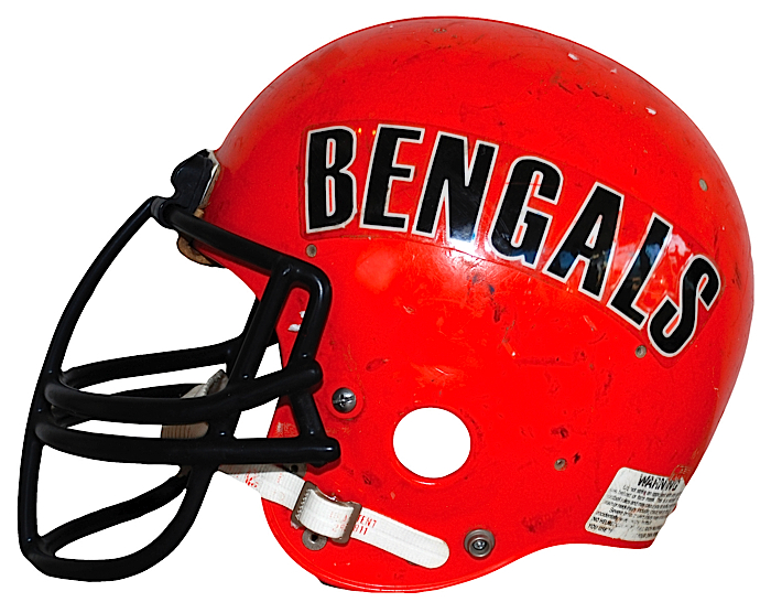 bengals helmet old