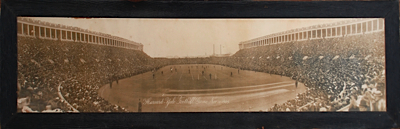 Framed 1909 Harvard vs. Yale "The Game" Photo