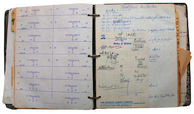 Weeb Ewbanks 1958 Baltimore Colts Playbook (Championship Season)