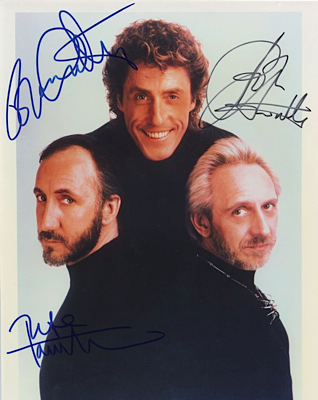 The Who Autographed Photo (JSA)