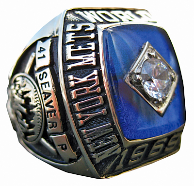 1969 Tom Seaver NY Mets World Series Ring (Salesman’s Sample)