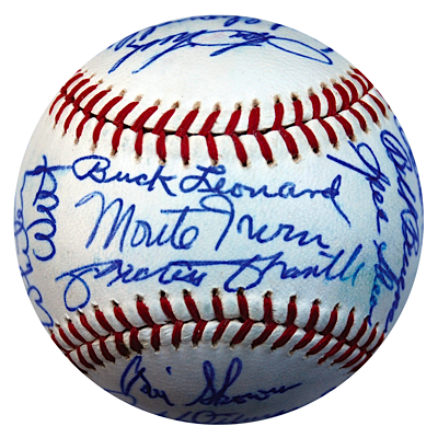 1960s NY Yankees Autographed Baseball (JSA)