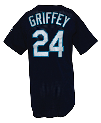 1998 Ken Griffey, Jr. Seattle Mariners Worn Batting Practice Jersey