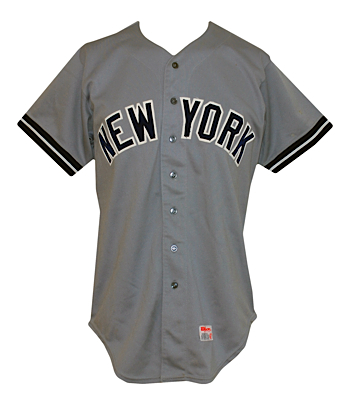 1983 Billy Martin New York Yankees Managers Worn Road Jersey 
