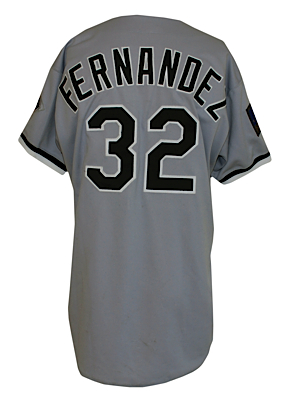 1993 Bobby Thigpen Chicago White Sox Game-Used Alternate Jersey & 1994 Alex Fernandez Chicago White Sox Game-Used Road Jersey (2) 
