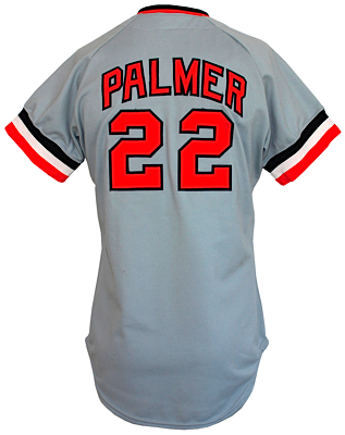 1973 Jim Palmer Baltimore Orioles Game-Used Road Jersey (Cy Young Season)