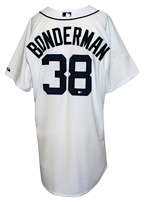 2007 Jeremy Bonderman Detroit Tigers Game-Used Home Jersey (MLB Hologram)