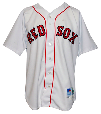 2000 Nomar Garciaparra Boston Red Sox Game-Used & Autographed Home Jersey (JSA)