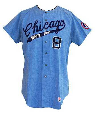 1968 Pete Ward Chicago White Sox Game-Used Road Flannel Jersey 