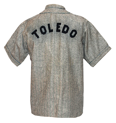 1920s Toledo Mudhens Game-Used Flannel Uniform (2)