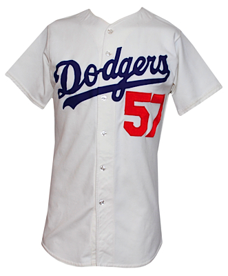 1982 Steve Howe Los Angeles Dodgers Game-Used Home Jersey