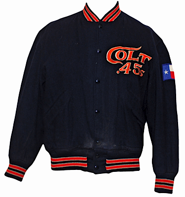 Early 1960s Colt .45s Worn Jacket