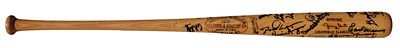 1974 Jerry Grote NY Mets Game Bat Autographed by the 1974 American League All-Star Team with Thurman Munson (JSA) (From Grote Collection)